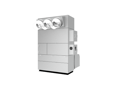 空冷直膨式工場用オールフレッシュ外調機　BLV2-HPDX-OA