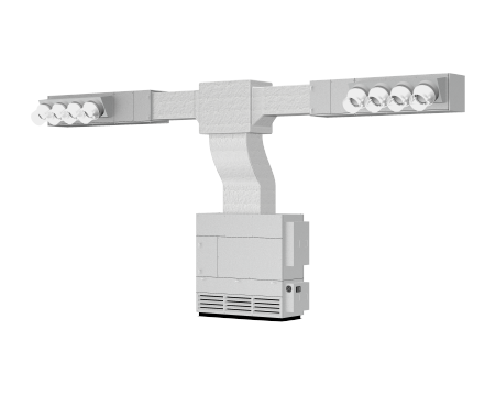 冷温水式工場用オールフレッシュ外調機　BLV2-WA-OA