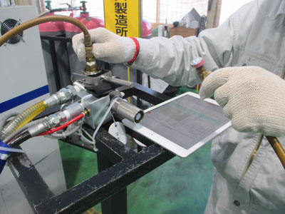 チャージングガン動作確認