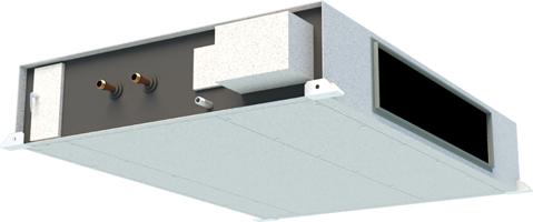 冷温水式天埋うす形空調機　SWH型