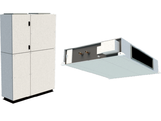冷温水式　天埋／床置うす形空調機